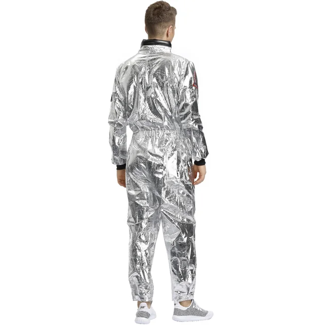 ชุดนักบินอวกาศ ผู้ชาย astronaut costume adult อาชีพ ในฝัน thumbnail 4