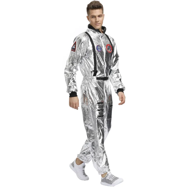 ชุดนักบินอวกาศ ผู้ชาย astronaut costume adult อาชีพ ในฝัน (alternate)