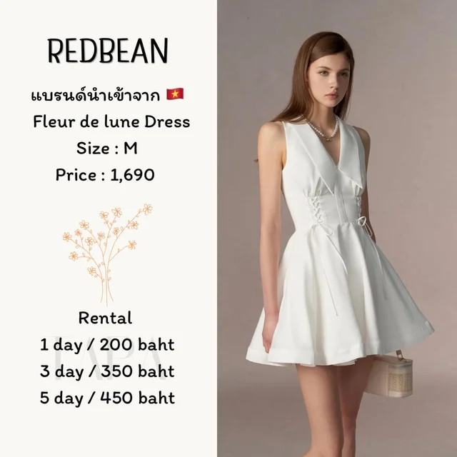 REDBEAN – Fleur de lune Dress