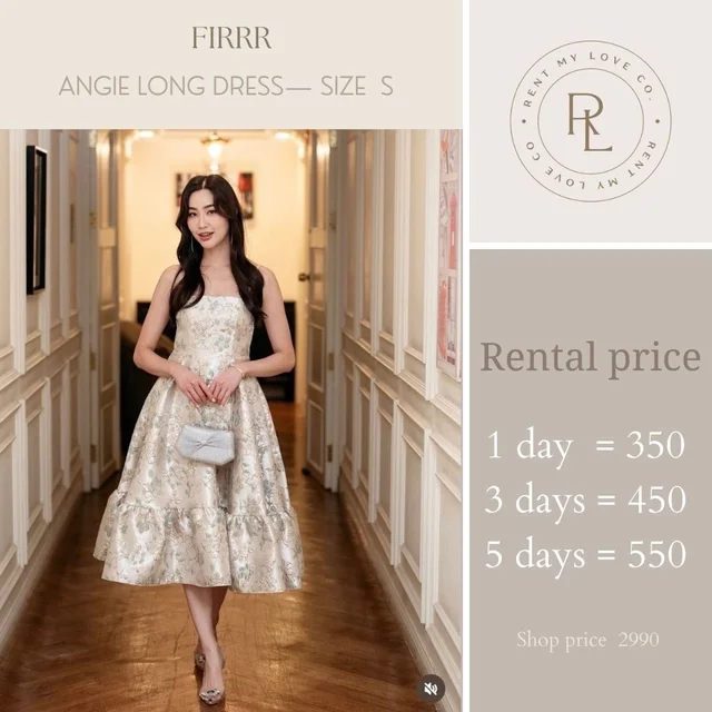 Angie Long Dress 1