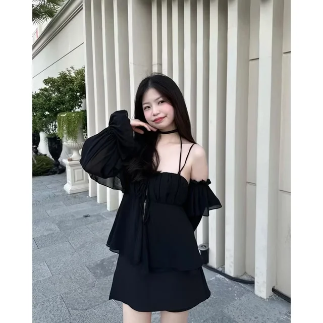 Giltmon ชุดเซ็ทสีดำน่ารักมากก ลุคคุณหนูสุดๆ thumbnail 2