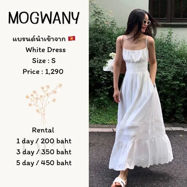 MOGWANY – WhiteDress