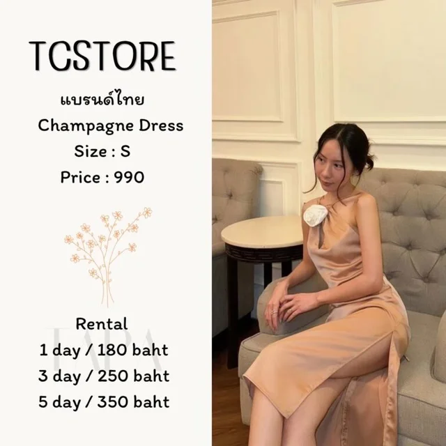TCSTORE - Champagne Dress