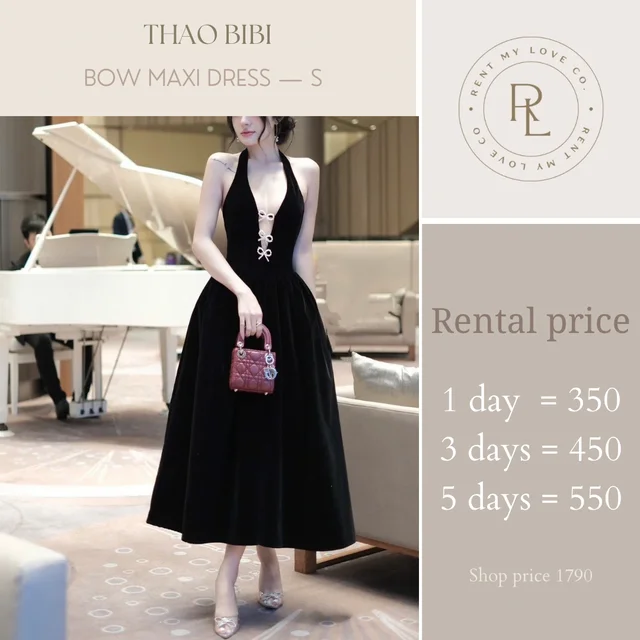 Bow Maxi Dress 1