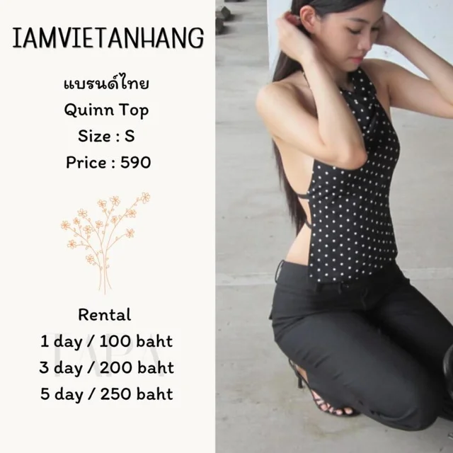 IAMVIETANHANG -  Quinn Top