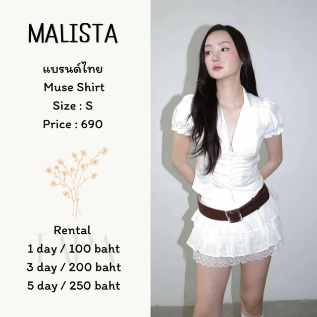 MALISTA – Muse Shirt