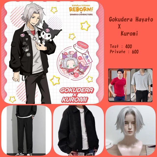 Gokudera x Sanrio