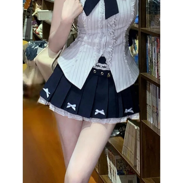 Yuanli Select TW ชุดสายหวานลุคคุณหนูผูกโบว์น่ารัก thumbnail 6