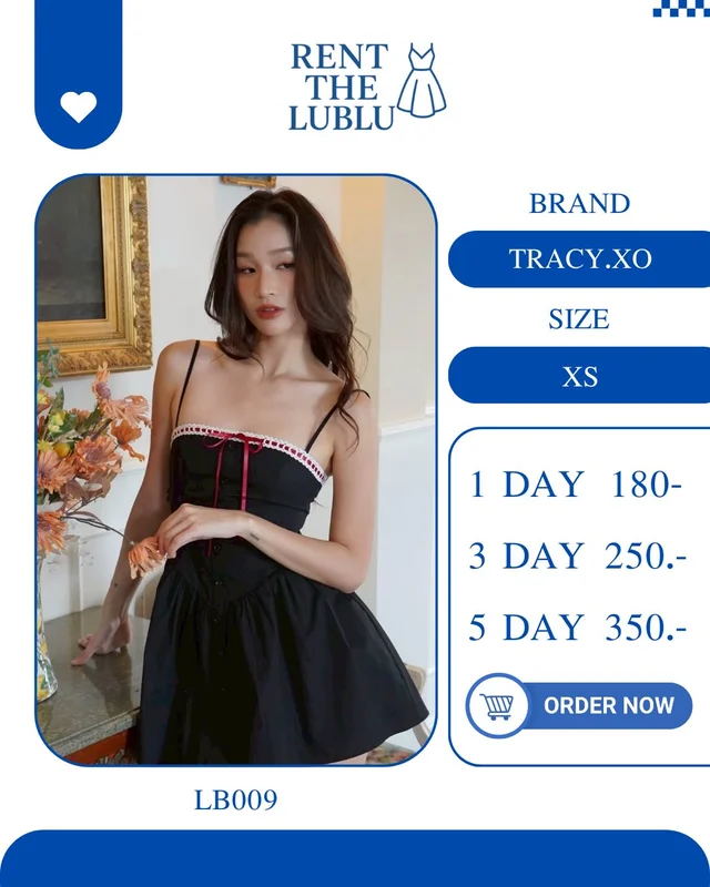 TracyXO เดรสสายเดี่ยวหวานซ่อนแซ่บ 1