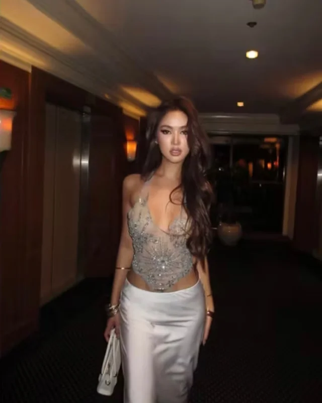 MIAMOR บอดี้สูทซีทรูปักลายหรูสุดแซ่บ thumbnail 3