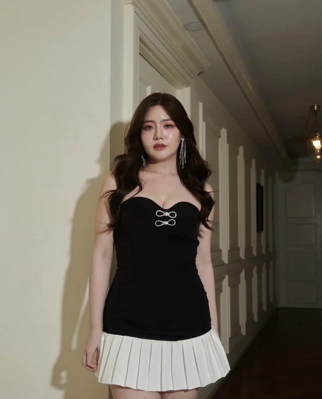 Dafni Dress เดรสสีดำเรียบหรูดูแพง พรางหุ่น (alternate)