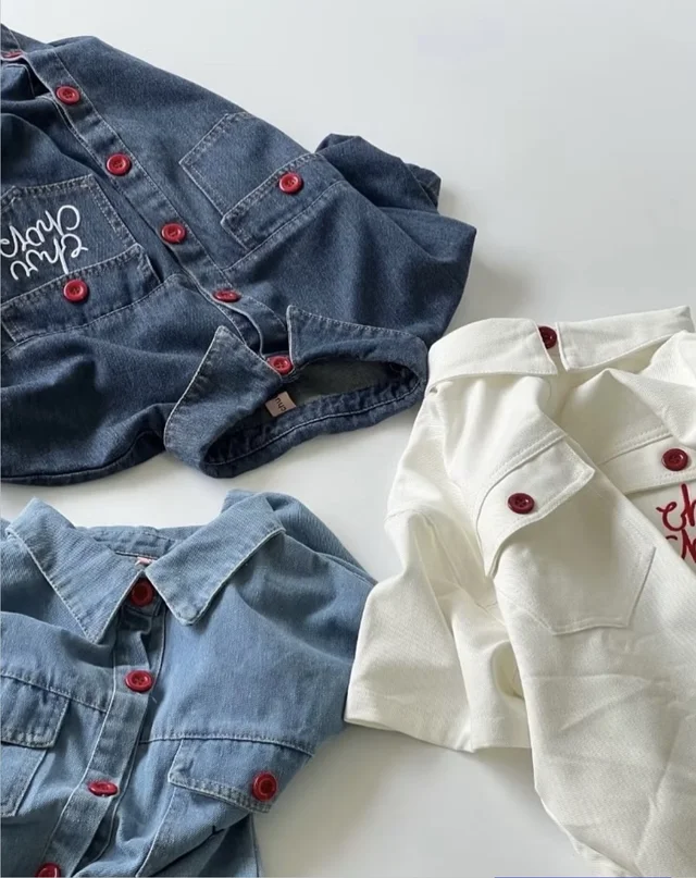 Redvelvet denim set เซ็ตยีนส์สีเข้ม thumbnail 4