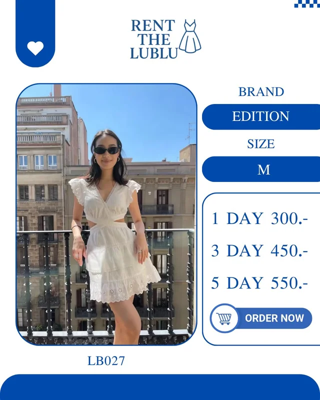 EDITION เดรสขาวลูกคุณหวานละมุน ลุคเที่ยวต่างประเทศ