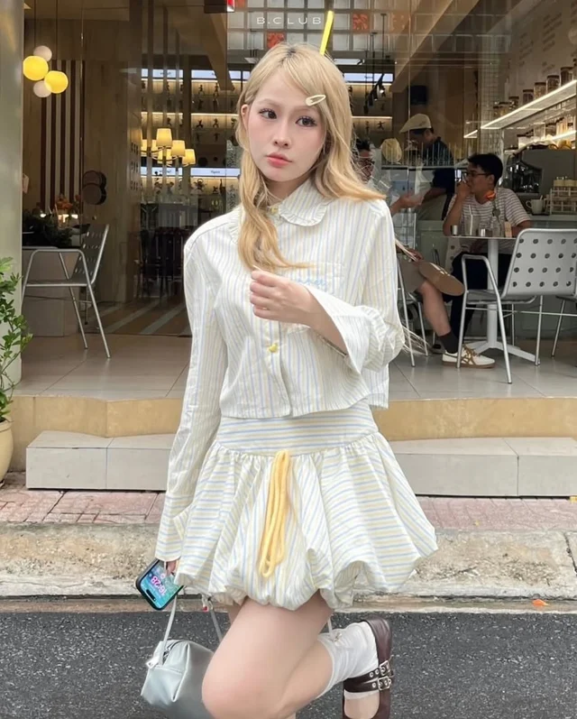 BCLUB เซ็ตทูพีซลุคน่ารักหวานคุณหนู thumbnail 3
