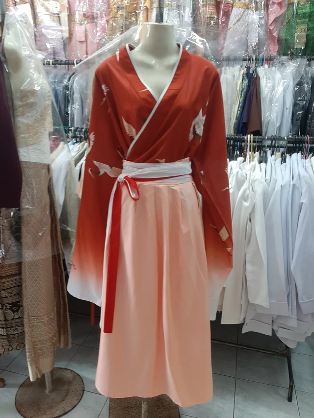 คอสเพลย์จีน สีส้ม
