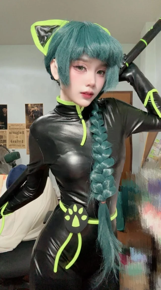 Ladynoire Miraculous Ladybug ชุดฮีโร่ แมว (alternate)