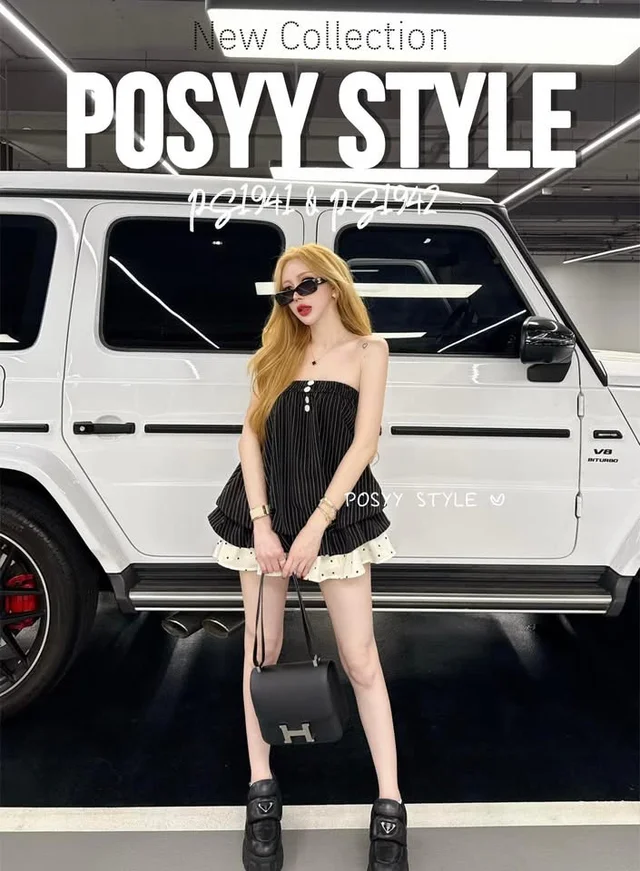 Posyy เกาะอกมินิเดรส thumbnail 4