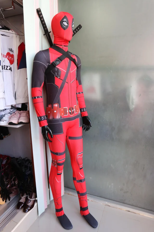 ชุดเดดพลู Dead pool (เด็ก+ผู้ใหญ่) thumbnail 2