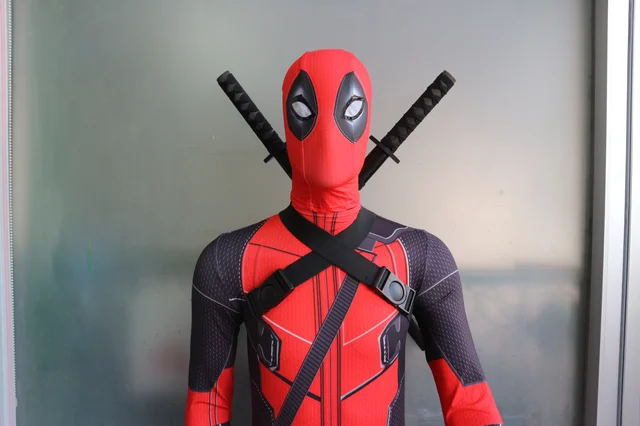 ชุดเดดพลู Dead pool (เด็ก+ผู้ใหญ่) thumbnail 4