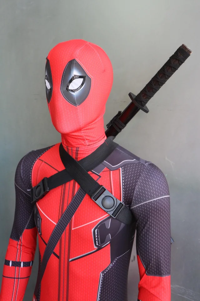 ชุดเดดพลู Dead pool (เด็ก+ผู้ใหญ่) thumbnail 6