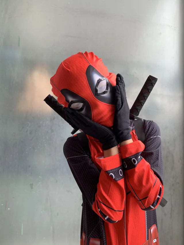ชุดเดดพลู Dead pool (เด็ก+ผู้ใหญ่) thumbnail 9