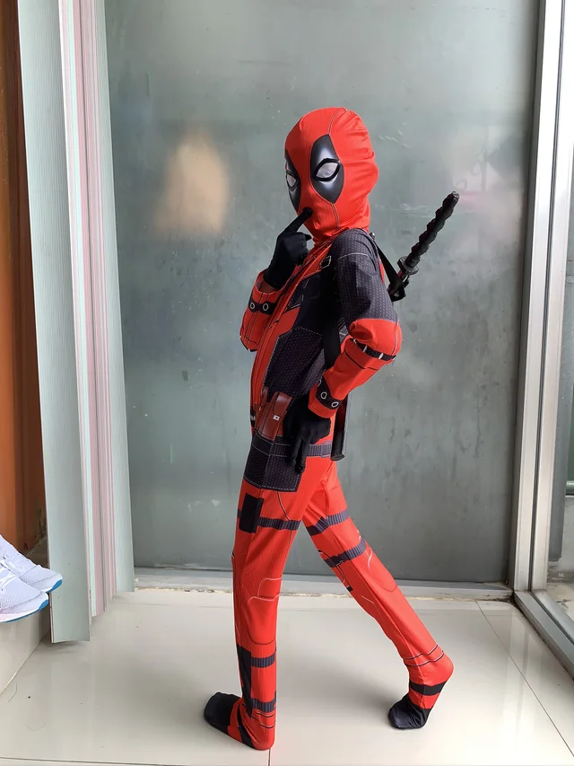 ชุดเดดพลู Dead pool (เด็ก+ผู้ใหญ่) thumbnail 7
