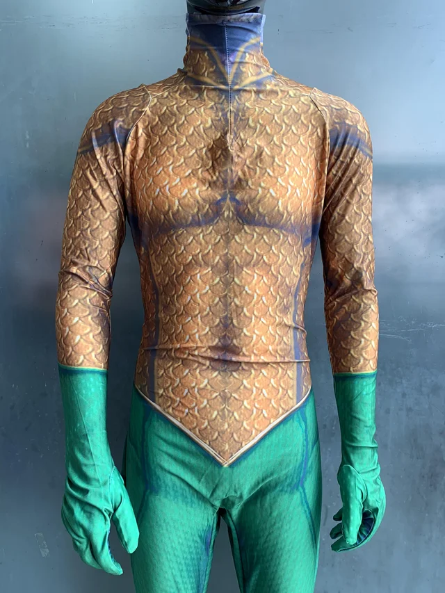 ชุดอควอแมน ราชาแห่งเจ้าสมุทร Aquaman Cosplay thumbnail 2