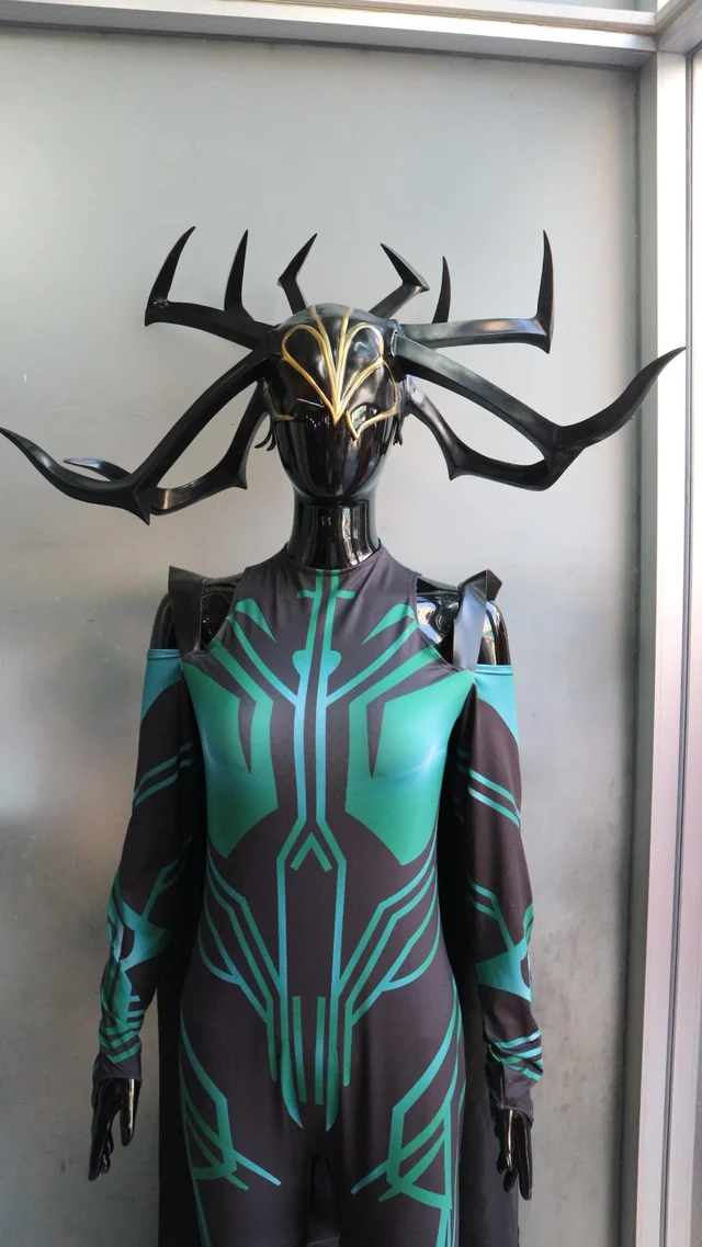 ชุดแฟนซีซุปเปอร์ฮีโร่ผู้หญิง Hela Cosplay thumbnail 5