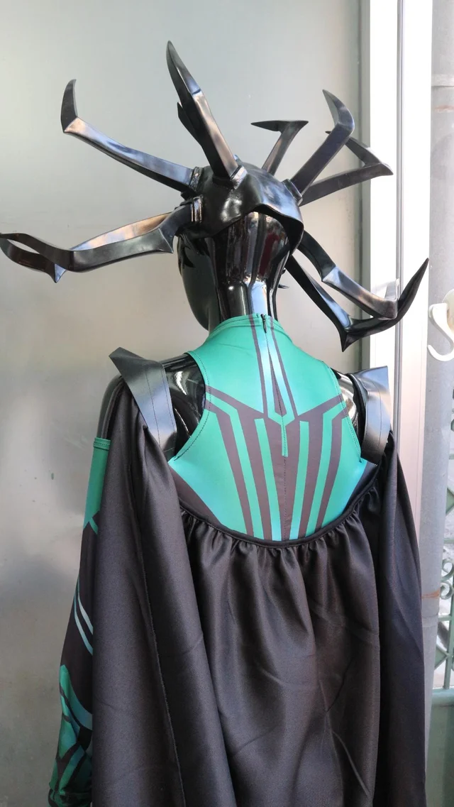 ชุดแฟนซีซุปเปอร์ฮีโร่ผู้หญิง Hela Cosplay