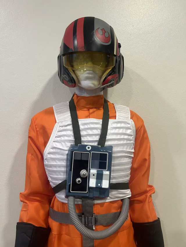 ชุดนักบินอวกาศ โพดาเมลอน Star Wars Cosplay thumbnail 2