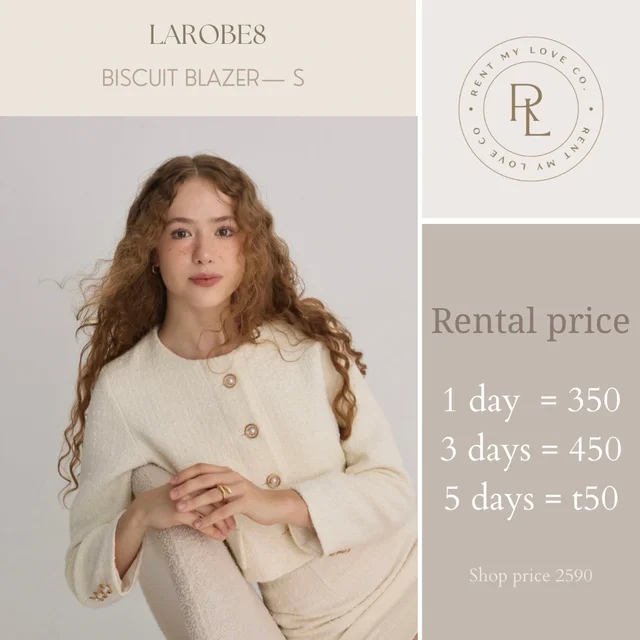 Larobe8 Biscuit Blazer 1