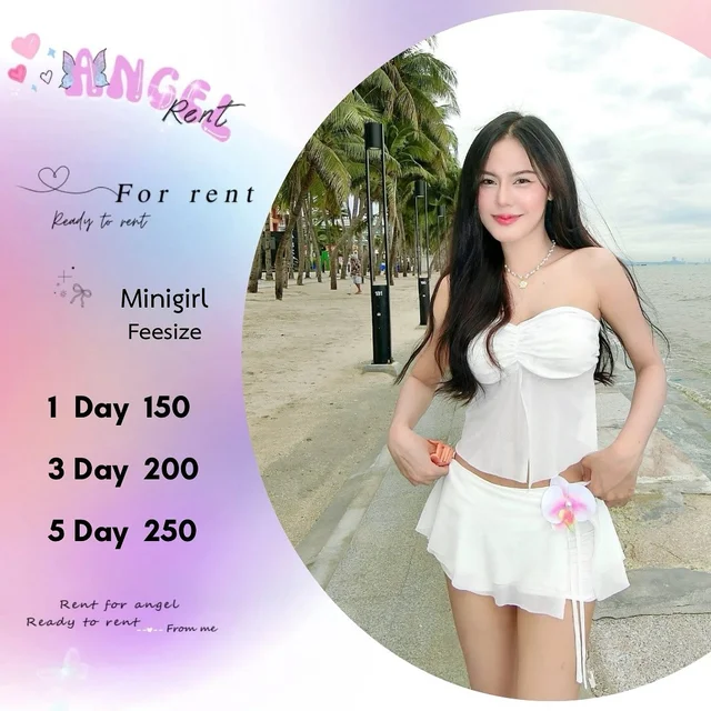 Minigirl เซ็ตเกาะอกสีขาวลุคหวานน่ารัก