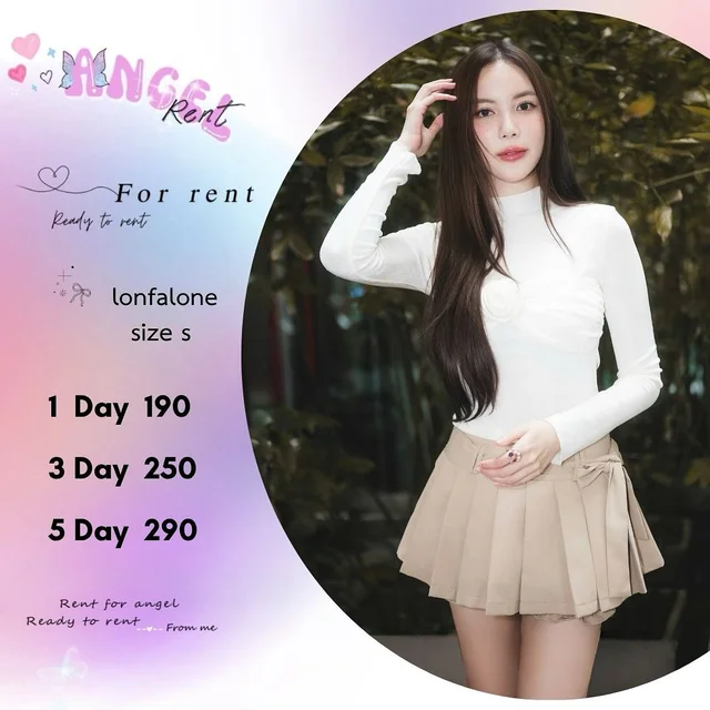 Ionfalone เสื้อแขนยาวเรียบหรู