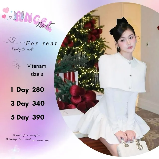 Vitenam เดรสขาวเรียบหรูสไตล์เจ้าหญิง ชุดเวียดนาม