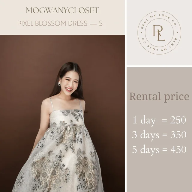 Pixel Blossom Dress 1