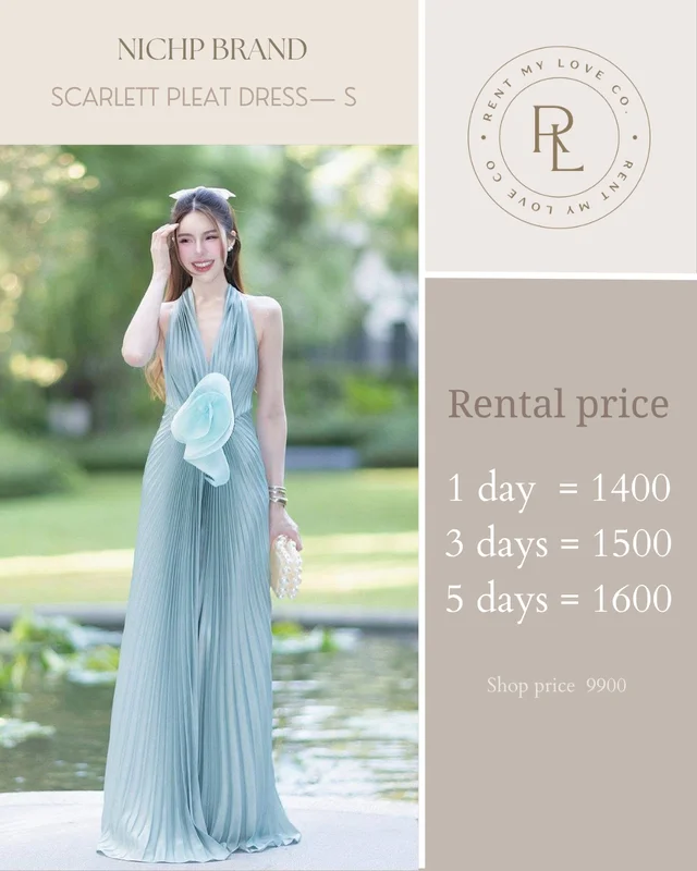 Scarlett Pleat Dress