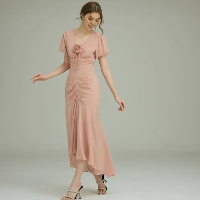 Firrr June Dress Peach thumbnail 4