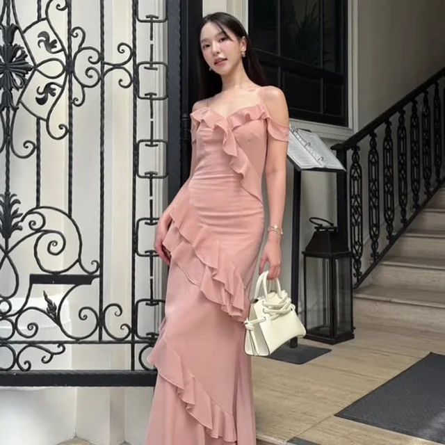 Firrr Sarah Sleeve Dress Pink (alternate)