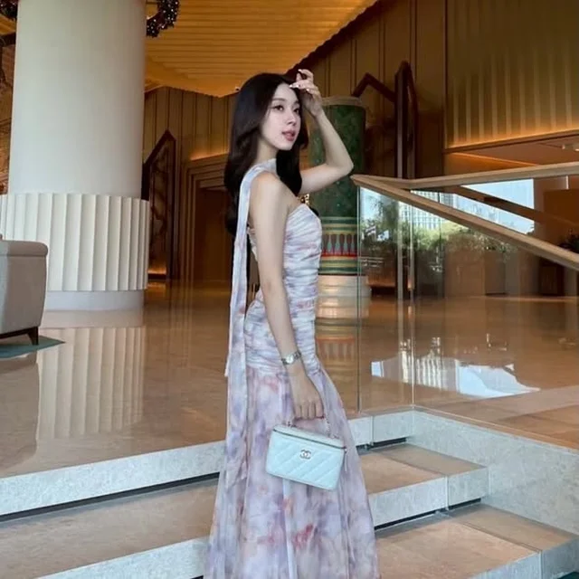 firrr Jamie Peony Long Dress  (alternate)