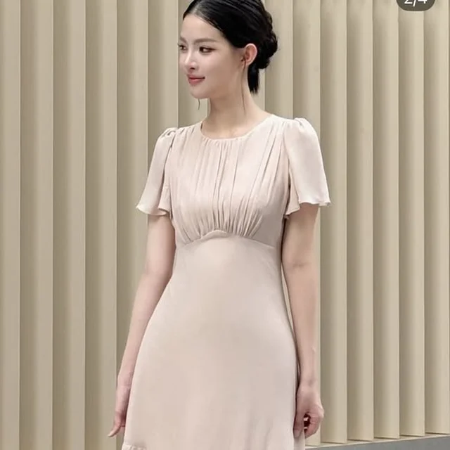 firrr Amy Beige Long Dress (alternate)