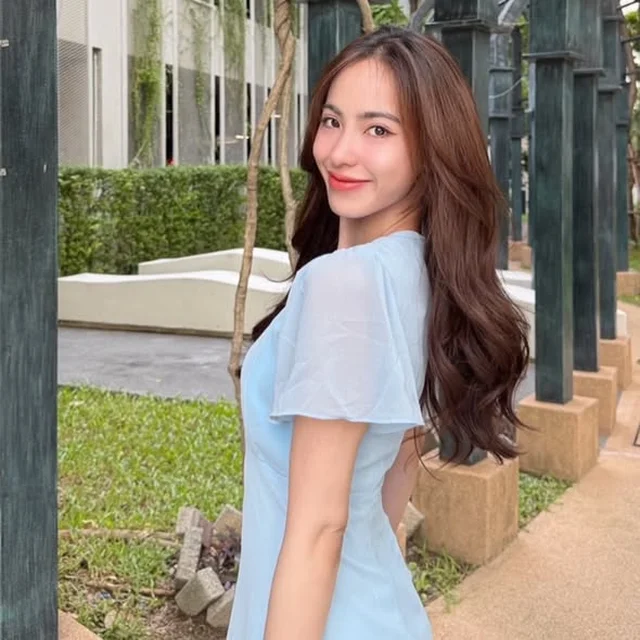 Firrr Amy Blue Midi Dress (alternate)