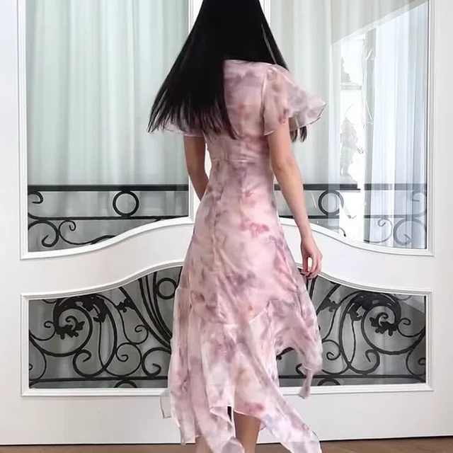 Firrr Amy Peony Floral Midi Dress (alternate)