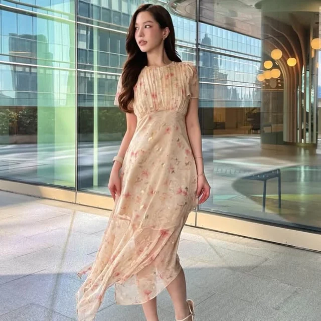 Firrr Amy Floral Print Midi Dress  thumbnail 3