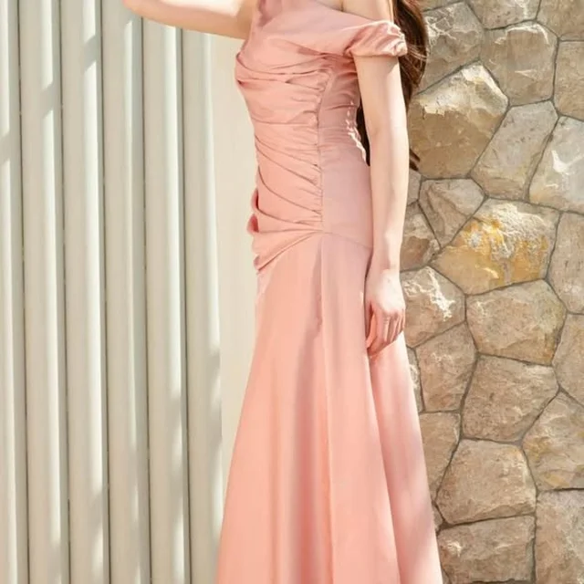 Pirunya Long Dress  Peach  thumbnail 4