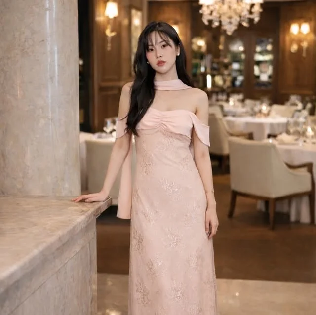 FABRIQUE Pirerre Long Dress with Scarf  thumbnail 4