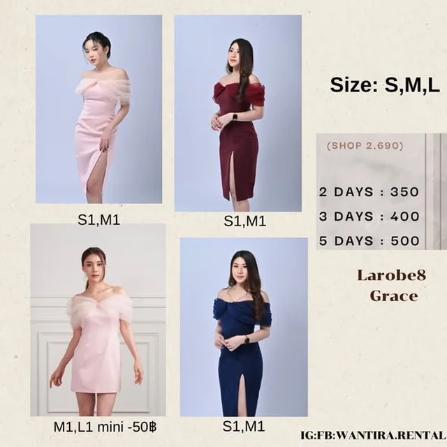 Larobe8 Grace Dress Multi style
