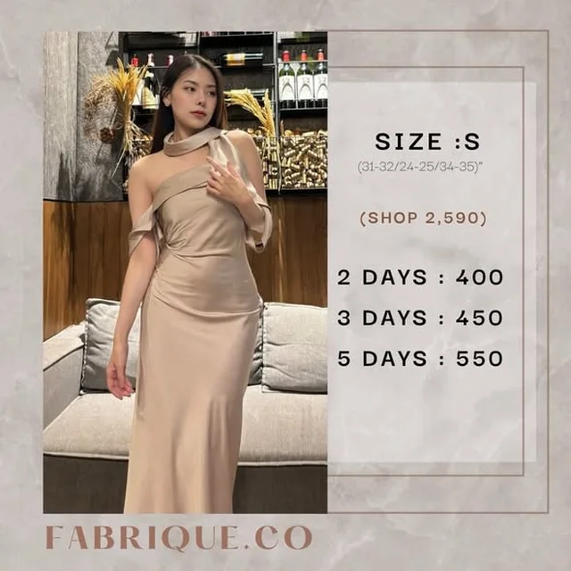 Fabrique co Pierre Scarf Long Dress thumbnail 3
