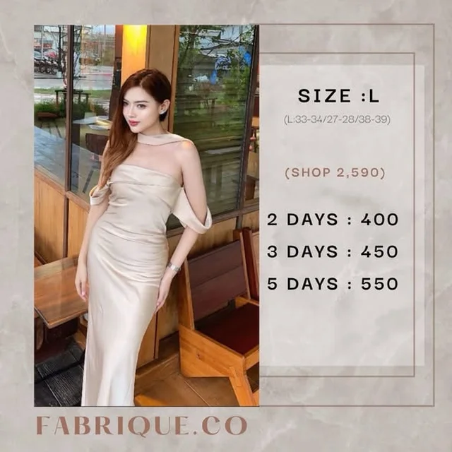 Fabrique co Pierre Scarf Long Dress (alternate)