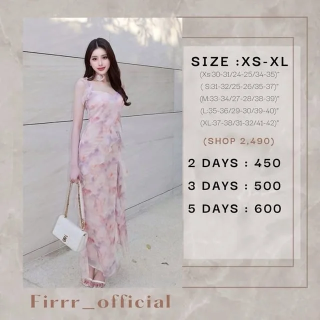 Firrr Sarah Sleevedress  Long Dress thumbnail 3