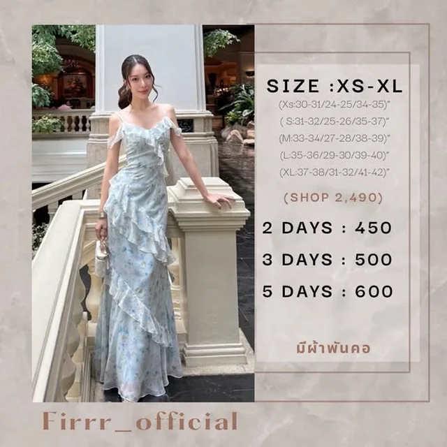 Firrr Sarah Sleevedress  Long Dress thumbnail 4
